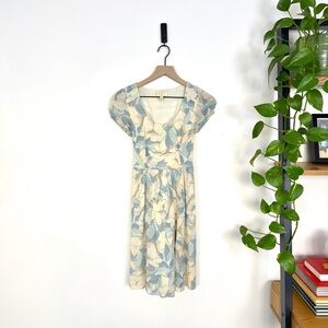 Anthropologie Moulinette Soeurs Montserrat silk dress size 0